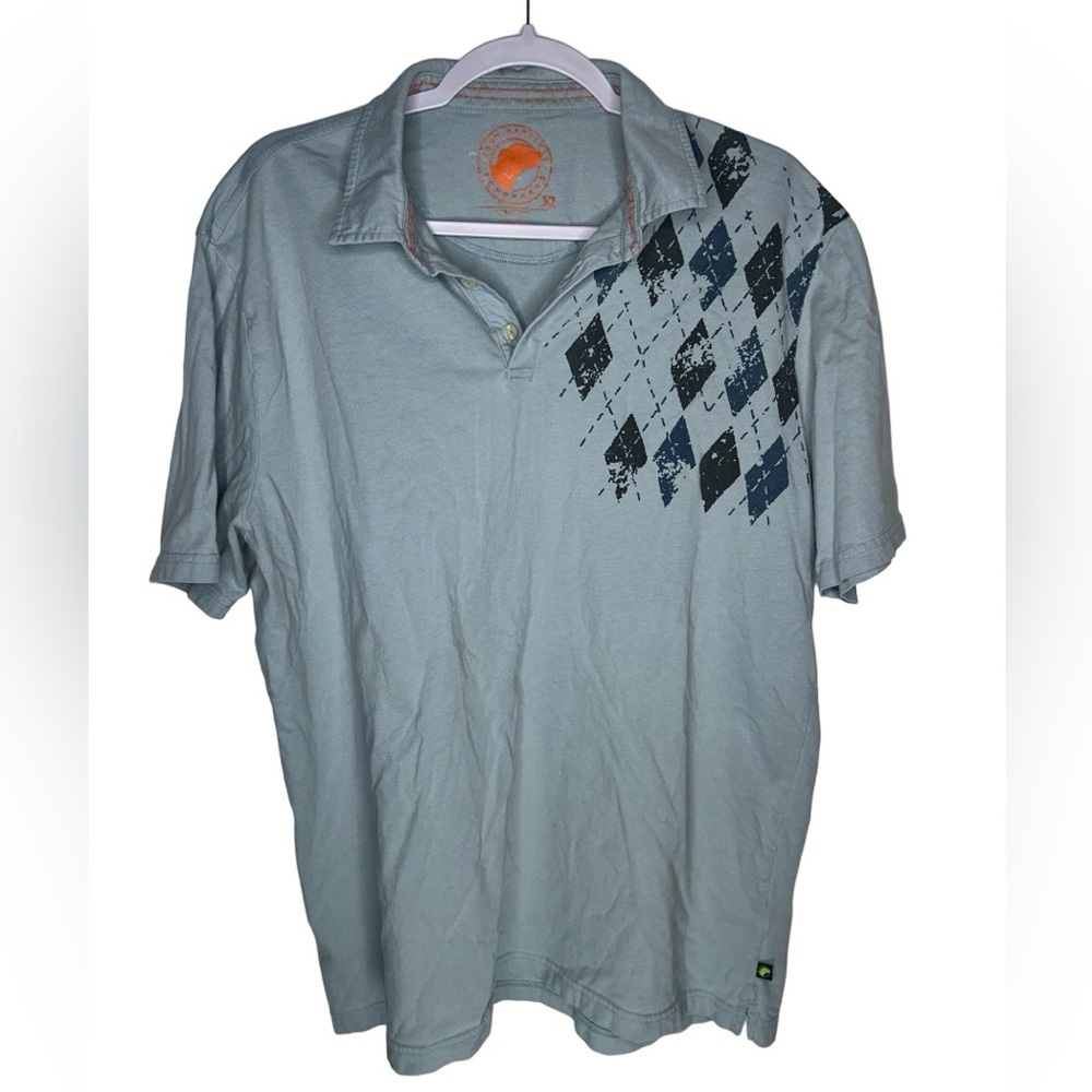 John Bartlett Consensus Tattoo Design Grey Golf Polo Size XL